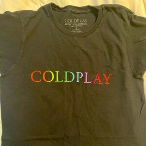 Coldplay Tee- Music of the Spheres World Tour- Adult S